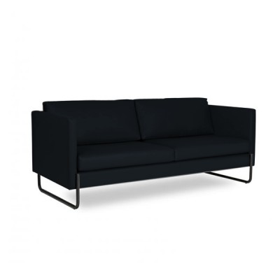 RFG Диван двойка Perla, 1440 х 880 х 830 mm, черен RFG Диван двойка Perla, 1440 х 880 х 830 mm, черен