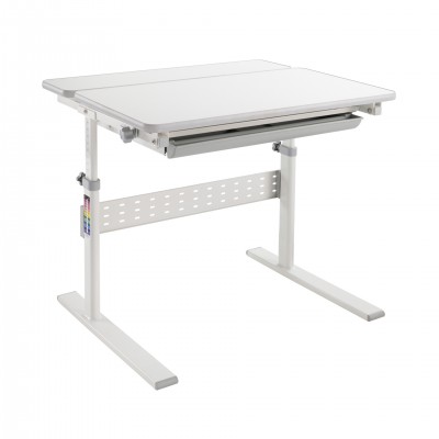 RFG Бюро с регулируема височина Ergo Kids, детско, 800 х 660 х 540-760 mm, сиво