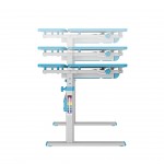 RFG Бюро с регулируема височина Ergo Kids, детско, 800 х 660 х 540-760 mm, синьо