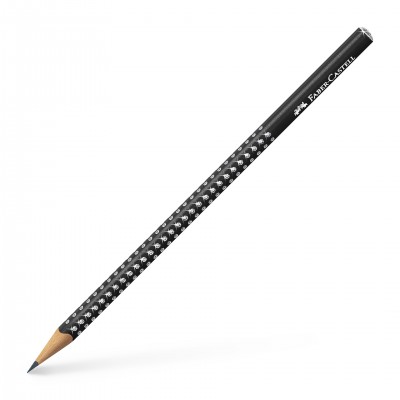 Faber-Castell Молив Jumbo Sparkle, черен Faber-Castell Молив Jumbo Sparkle, черен