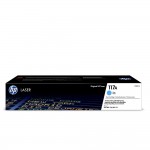 Оригинална тонер касета HP W2071A, 117A, 700 страници/5%, Cyan
