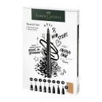 Faber-Castell Маркери Pitt Artist, 8 броя, с включен скицник Faber-Castell Маркери Pitt Artist, 8 броя, с включен скицник