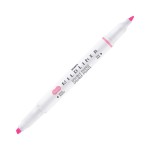 Zebra Текст маркер Mildliner Fluorescent, двоен, розов