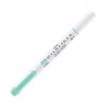 Zebra Текст маркер Mildliner Fluorescent, двоен, синьо-зелен