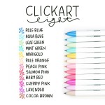 Zebra Флумастер Clickart, автоматичен, 12 цвята