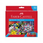 Faber-Castell Цветни моливи Замък, 60 цвята