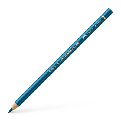 Faber-Castell Цветен молив Polychromos, № 155, хелио тюркоаз Faber-Castell Цветен молив Polychromos, № 155, хелио тюркоаз
