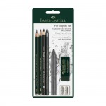 Faber-Castell Комплект графити Pitt Graphite, голям