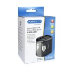 Rapesco Острилка PS12, електрическа, с USB, черна Rapesco Острилка PS12, електрическа, с USB, черна