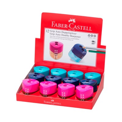 Faber-Castell Острилка Trend Auto, двойна, микс цветове Faber-Castell Острилка Trend Auto, двойна, микс цветове