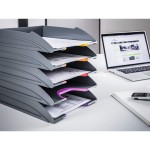 Durable Комплект хоризонтални поставки Varicolor, асорти, сиви, 5 броя Durable Комплект хоризонтални поставки Varicolor, асорти, сиви, 5 броя