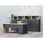 Стелаж RFG Boxi M, метален, 720 х 370 х 2120 mm, черен