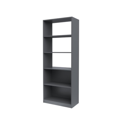 Стелаж RFG Libra 1, с 5 рафта, 766 х 400 х 1993 mm, ПДЧ, графит