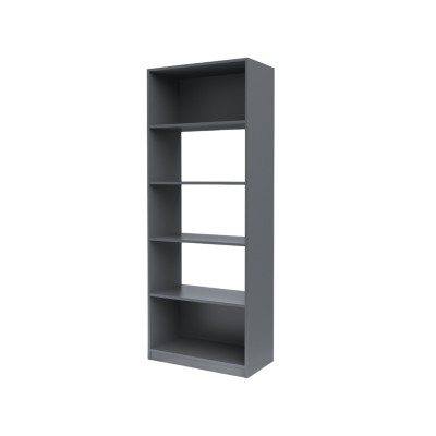Стелаж RFG Libra 2, с 5 рафта, 766 х 400 х 1993 mm, ПДЧ, графит