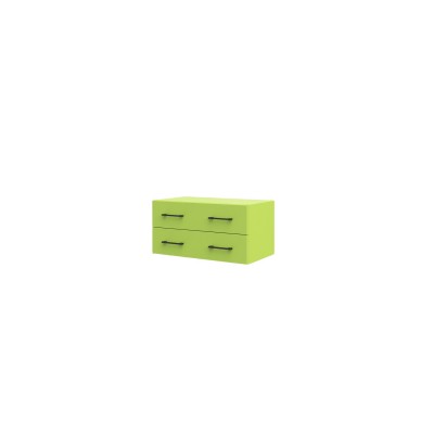 Шкаф RFG Libra 7, 730 х 382 х 365 mm, с чекмеджета, ПДЧ, зелен