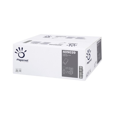Кърпи за ръце Papernet Standard, V-сгъвка, двупластови, 22 x 21 cm, 266 къса, 15 броя Кърпи за ръце Papernet Standard, V-сгъвка, двупластови, 22 x 21 cm, 266 къса, 15 броя