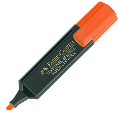 FABER-CASTELL ТЕКСТ МАРКЕР ОРАНЖЕВ 