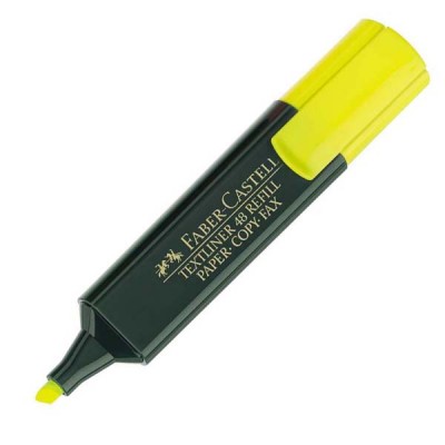 FABER-CASTELL ТЕКСТ МАРКЕР ЖЪЛТ 