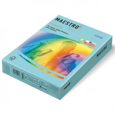 MAESTRO M.BLUE MB30 ЦВЕТНА ХАРТИЯ А4 ,80гр/м2, 500л. 